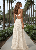 Sau Lee - Amare Crochet Maxi Skirt