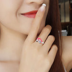 Statement Flamingo Rings