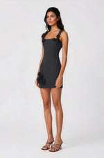 Trompe Dress - Black