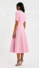 Xena S/S Midi – Pink